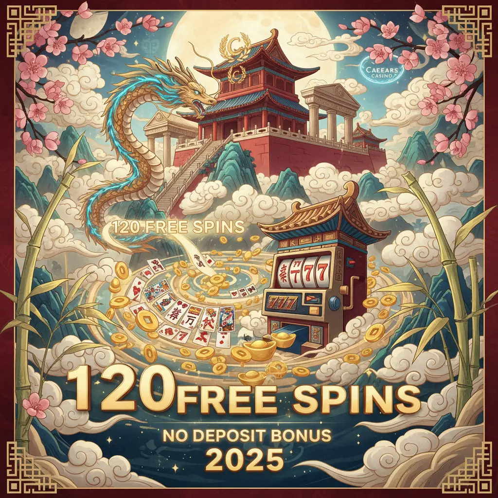 120 free spins for real money 2026 No Deposit Bonus - Caesars